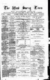 West Surrey Times Saturday 21 February 1885 Page 1