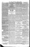 Globe Wednesday 10 April 1878 Page 4