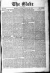 Globe Thursday 30 January 1879 Page 1