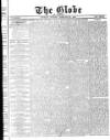 Globe Saturday 28 February 1885 Page 1