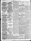 Globe Wednesday 06 April 1910 Page 8