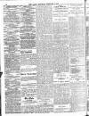 Globe Saturday 04 February 1911 Page 6