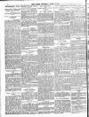 Globe Thursday 13 April 1911 Page 4