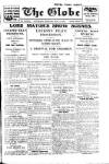 Globe Saturday 08 November 1919 Page 1