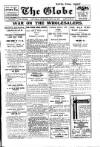 Globe Saturday 22 November 1919 Page 1