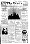 Globe Thursday 27 November 1919 Page 1