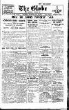 Globe Thursday 23 December 1920 Page 1