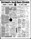 Dartmouth & South Hams chronicle Friday 12 January 1906 Page 1