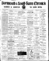 Dartmouth & South Hams chronicle Friday 24 January 1908 Page 1