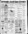 Dartmouth & South Hams chronicle Friday 28 January 1910 Page 1