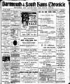 Dartmouth & South Hams chronicle Friday 27 January 1911 Page 1