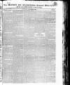 Warwick and Warwickshire Advertiser Saturday 04 November 1826 Page 1