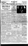 Warwick and Warwickshire Advertiser Friday 04 May 1951 Page 1