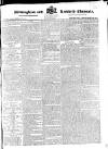 Birmingham Chronicle Thursday 06 September 1821 Page 1