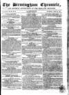 Birmingham Chronicle Thursday 22 April 1824 Page 1