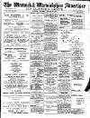 Warwick and Warwickshire Advertiser Saturday 25 January 1913 Page 1