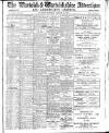 Warwick and Warwickshire Advertiser Saturday 25 January 1919 Page 1