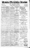 Warwick and Warwickshire Advertiser Saturday 14 February 1920 Page 1