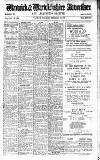 Warwick and Warwickshire Advertiser Saturday 28 February 1920 Page 1