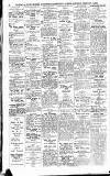 Warwick and Warwickshire Advertiser Saturday 12 February 1921 Page 4
