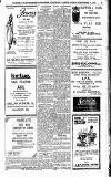 Warwick and Warwickshire Advertiser Saturday 10 September 1921 Page 3