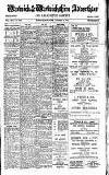 Warwick and Warwickshire Advertiser Saturday 22 October 1921 Page 1