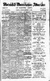 Warwick and Warwickshire Advertiser Saturday 10 December 1921 Page 1