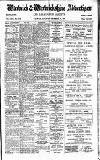 Warwick and Warwickshire Advertiser Saturday 24 December 1921 Page 1