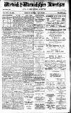 Warwick and Warwickshire Advertiser Saturday 22 July 1922 Page 1