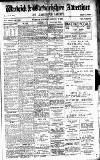 Warwick and Warwickshire Advertiser Saturday 06 January 1923 Page 1