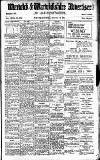 Warwick and Warwickshire Advertiser Saturday 13 January 1923 Page 1