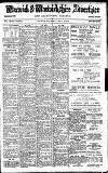 Warwick and Warwickshire Advertiser Saturday 03 March 1923 Page 1