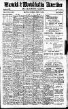 Warwick and Warwickshire Advertiser Saturday 10 March 1923 Page 1