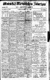 Warwick and Warwickshire Advertiser Saturday 05 May 1923 Page 1