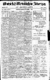 Warwick and Warwickshire Advertiser Saturday 03 November 1923 Page 1