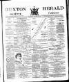 Buxton Herald Wednesday 31 August 1887 Page 1