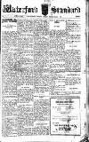Waterford Standard Saturday 29 March 1930 Page 1