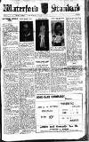 Waterford Standard Saturday 24 January 1931 Page 1