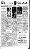Waterford Standard Saturday 14 February 1931 Page 1