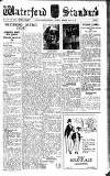 Waterford Standard Saturday 02 April 1932 Page 1