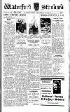 Waterford Standard Saturday 27 January 1934 Page 1