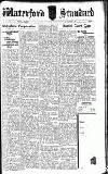 Waterford Standard Saturday 07 September 1935 Page 1