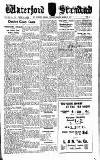 Waterford Standard Saturday 13 March 1937 Page 1