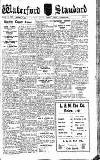 Waterford Standard Saturday 15 October 1938 Page 1