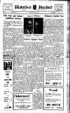 Waterford Standard Saturday 07 June 1952 Page 1