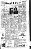 Waterford Standard Saturday 27 December 1952 Page 1