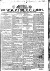 Naval & Military Gazette and Weekly Chronicle of the United Service Saturday 08 June 1833 Page 1