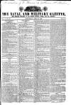 Naval & Military Gazette and Weekly Chronicle of the United Service Saturday 27 July 1833 Page 1
