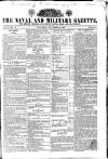Naval & Military Gazette and Weekly Chronicle of the United Service Saturday 09 November 1833 Page 1