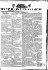 Naval & Military Gazette and Weekly Chronicle of the United Service Saturday 14 December 1833 Page 1